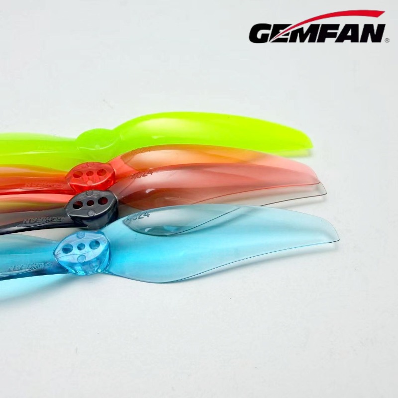Rc Helicopter Blade - 4ペア Gemfan Hurricane 4024 2ブレードプロペラ 1.5mm