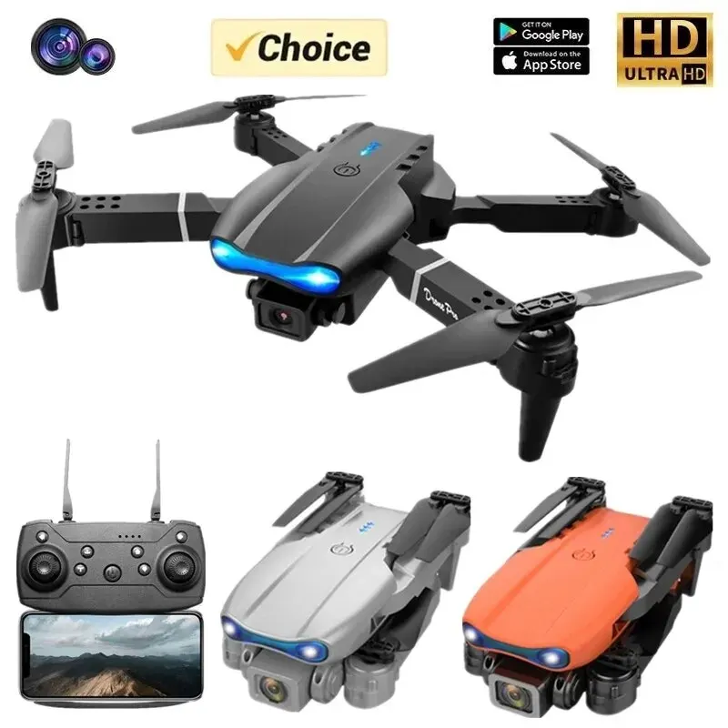 Rc Helicopter Mini - プロフェッショナルミニドローン E99 HD 4k カメラ折りたたみ式 WIFI
