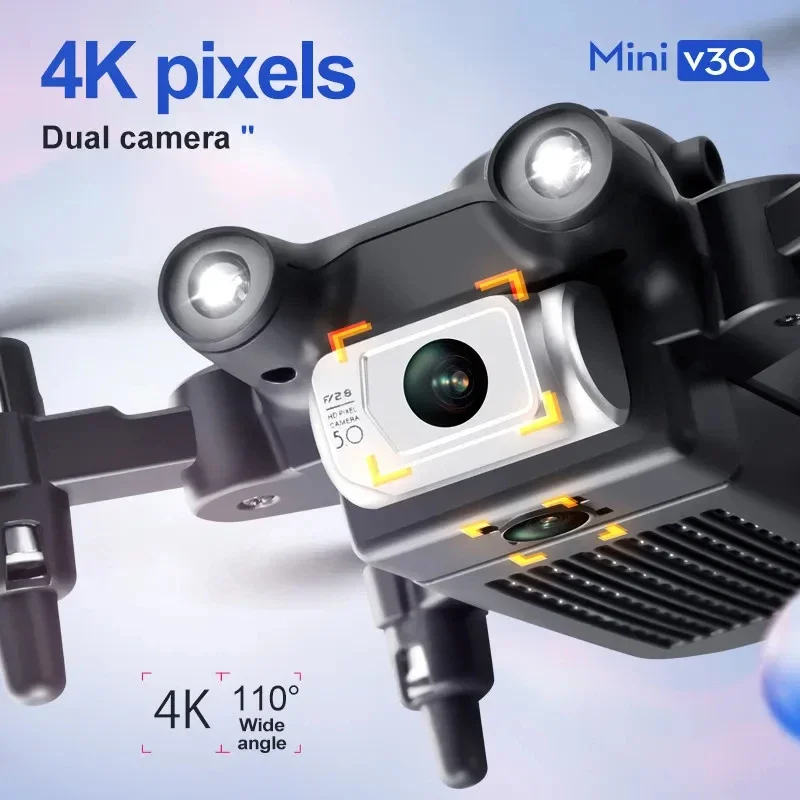 ミニドローンv30,HDカメラ,fpv rc,プロの5面障害 - Rc Helicopter Mini のレビューと価格