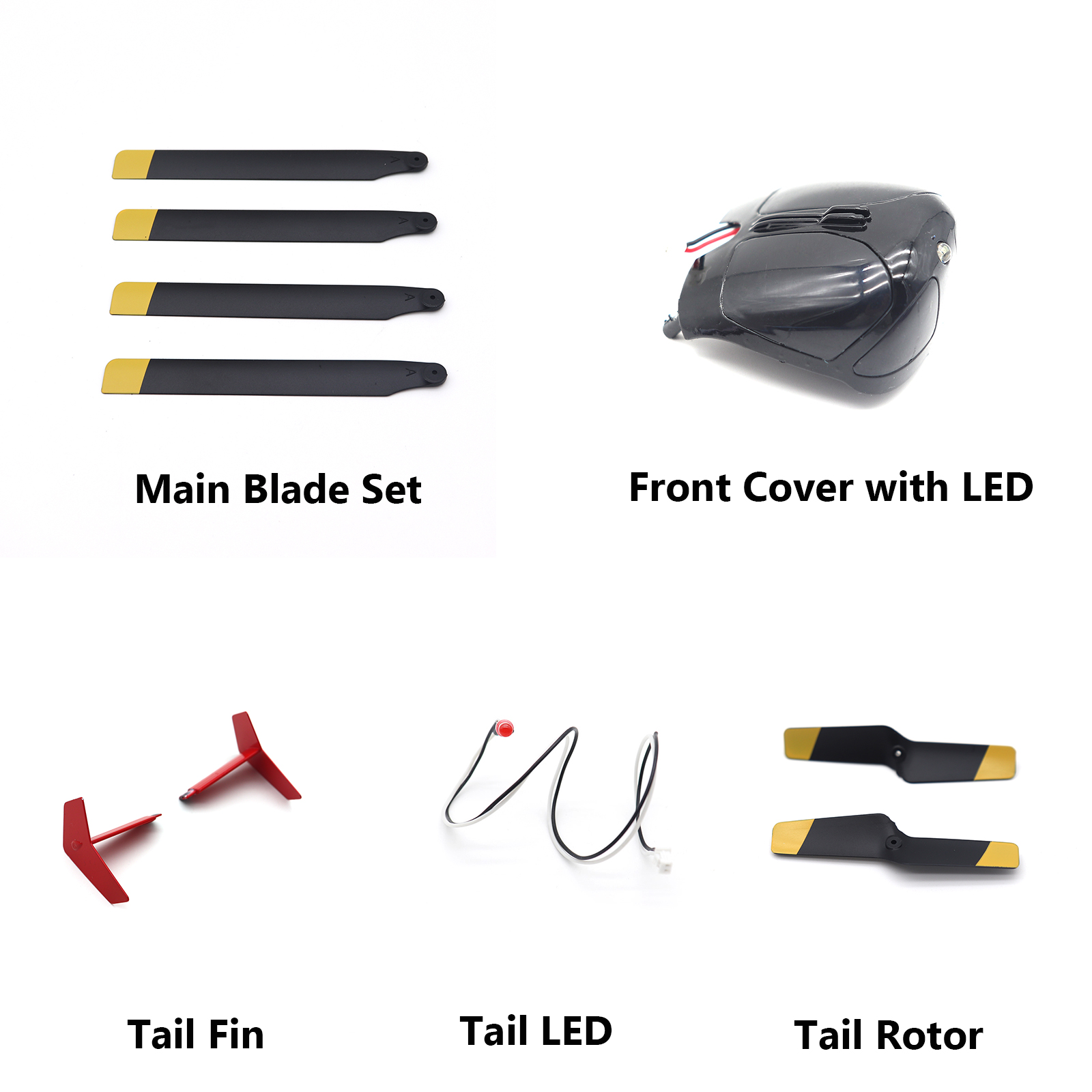 オリジナル部品 C159 EC-135 RC ヘリコプター金 - Rc Helicopter Blade のレビューと価格