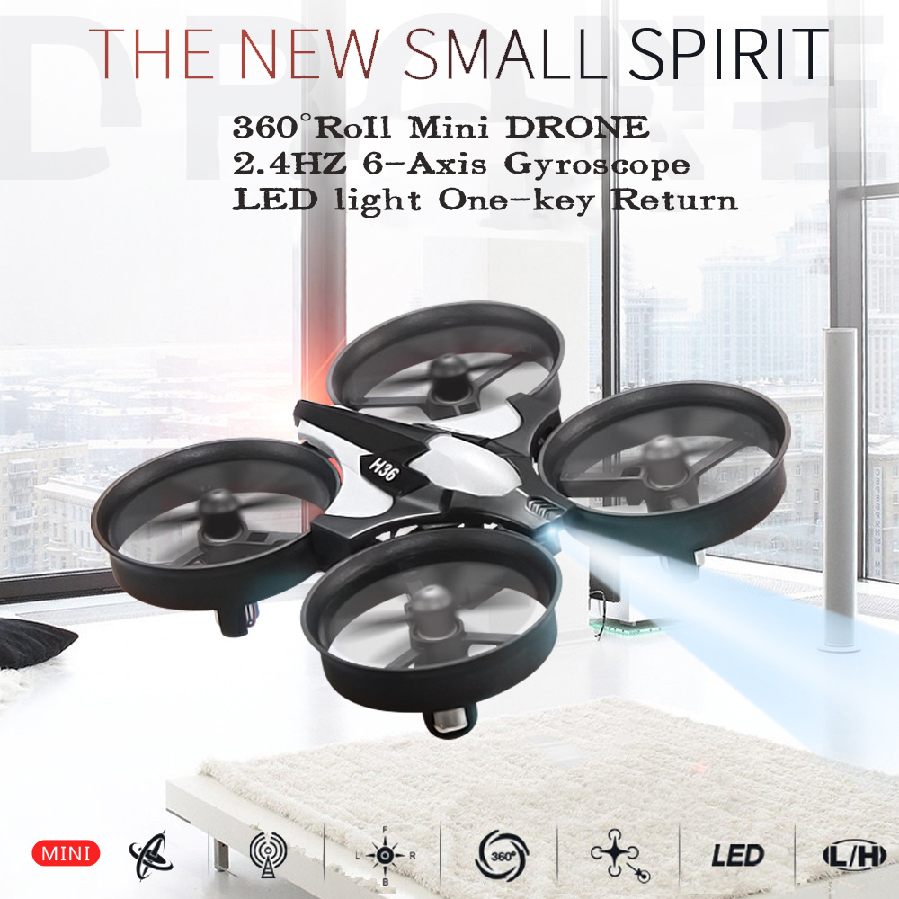 JJRC H36 ミニドローン 2.4G 6軸ヘッドレスモー - Rc Helicopter Mini のレビューと価格