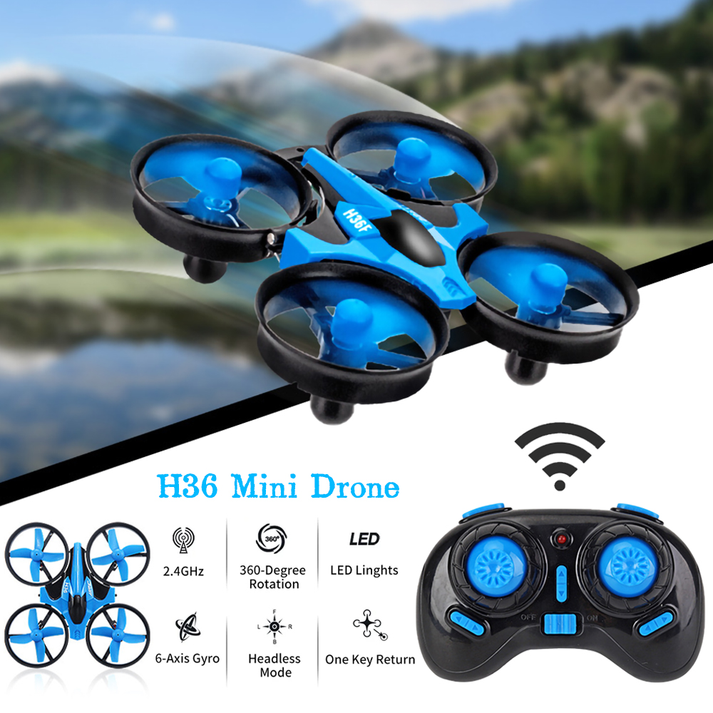 JJRC H36 ミニドローン 2.4G 6軸ヘッドレスモー - Rc Helicopter Mini のレビューと価格