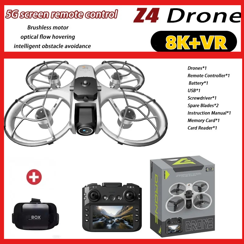 新しい Z4 ミニドローン 4K HD カメラ航空写真ブラシ - Rc Helicopter Large のレビューと価格