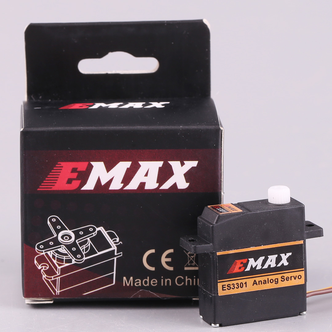 EMAX ES3001 軽量アナログサーボ 43g プラスチ - Rc Helicopter Servo のレビューと価格