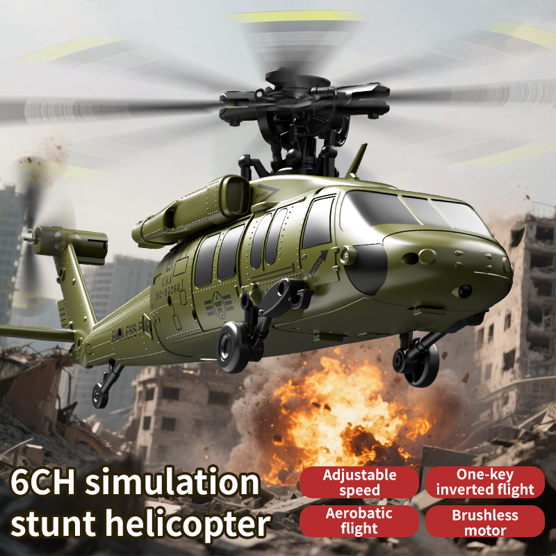 U9901 ブラシレスRTF RCヘリコプター 6CHジャイ - Rc Helicopter Large のレビューと価格