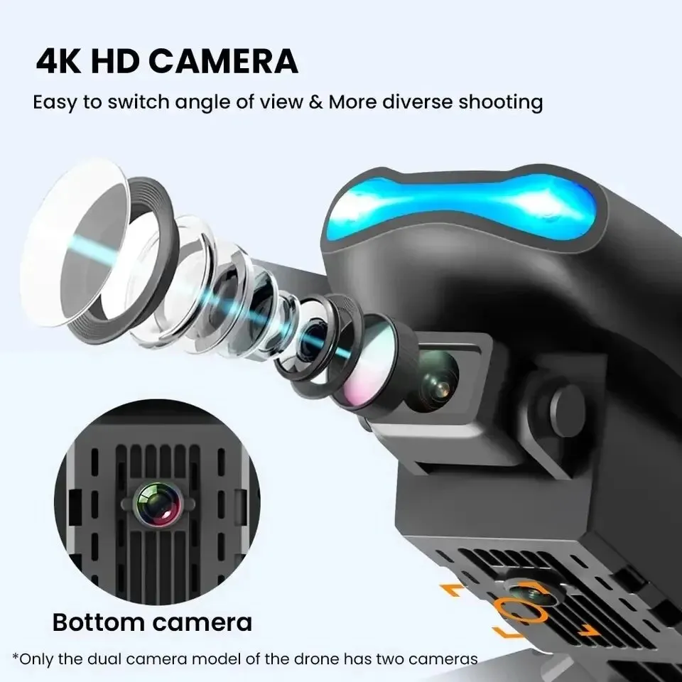プロフェッショナルミニドローン E99 HD 4k カメラ折 - Rc Helicopter Mini のレビューと価格